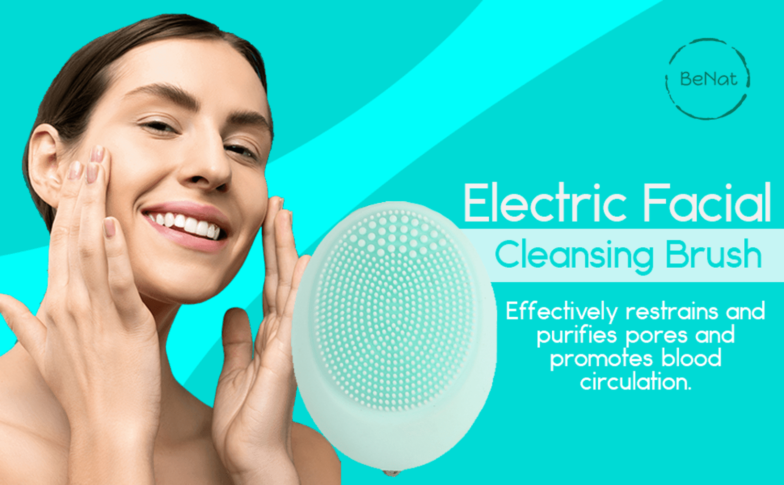 Electric Facial Cleansing Brush - reversedskincare