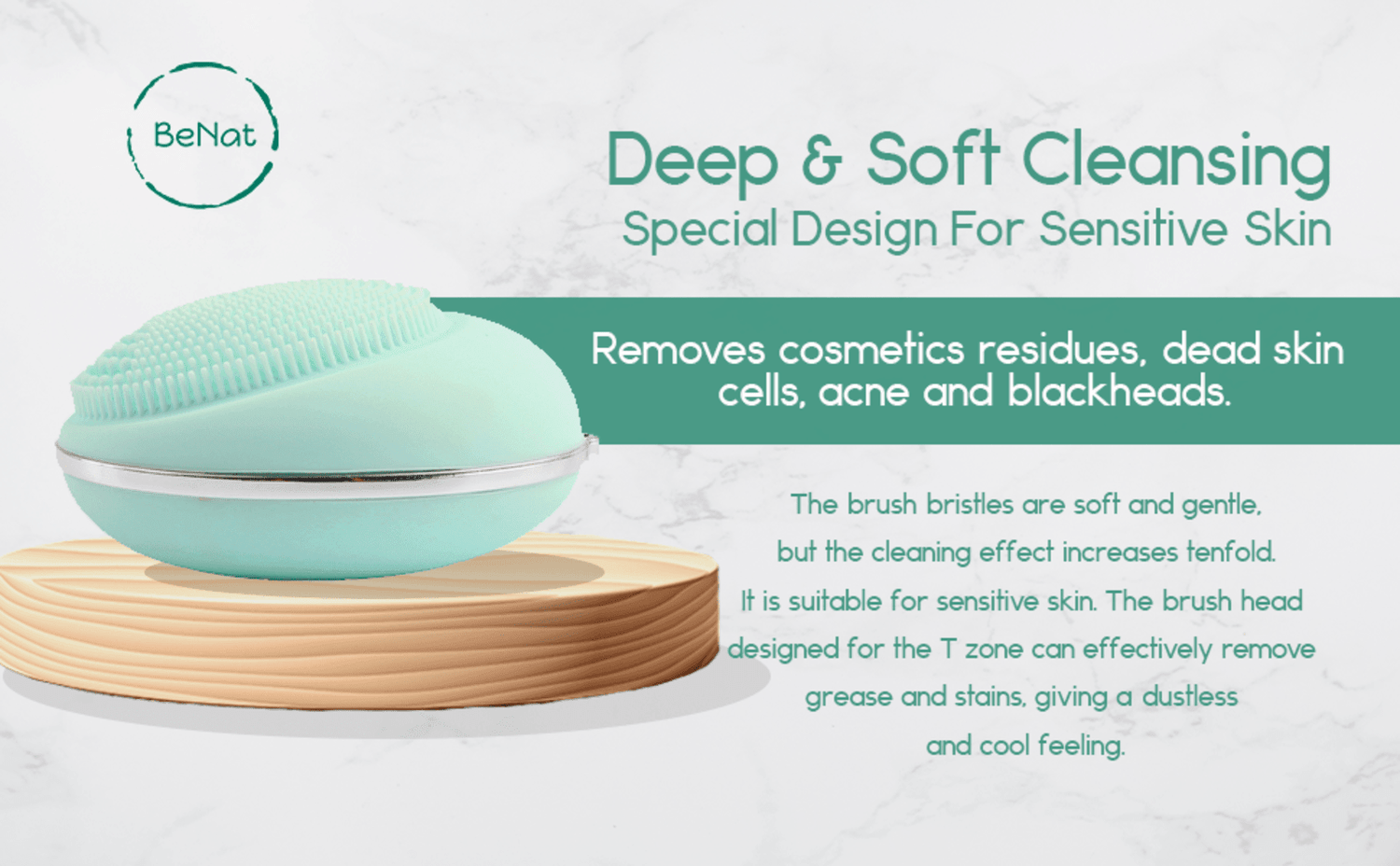 Electric Facial Cleansing Brush - reversedskincare