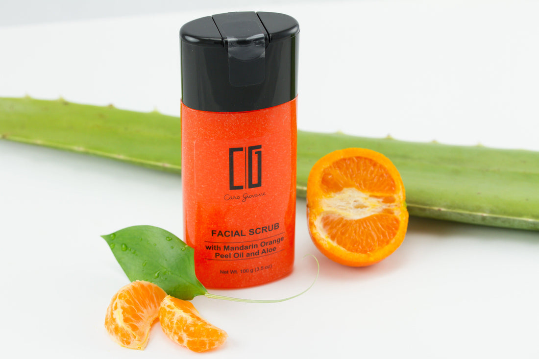 Mandarin and Aloe Facial Scrub - reversedskincare